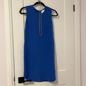 Cynthia Rowley Vibrant Blue Sleeveless Mini Dress